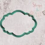 Rounded plaque cookie cutter