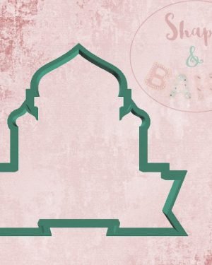 Mosque plaque cookie cutter