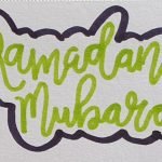 Ramadan mubarak cookie cutter