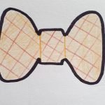 Bow tie cookie cutter