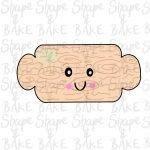 Rolling pin cookie cutter