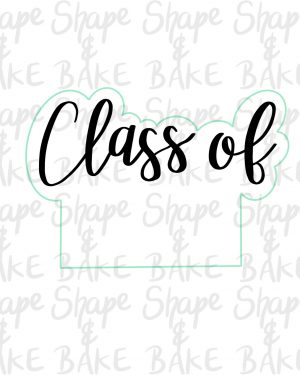 Class of plaque cookie cutter