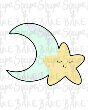 Star & Moon cookie cutter