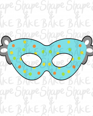 Super Hero mask cookie cutter