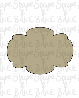 Plaque N Cookie Cutter