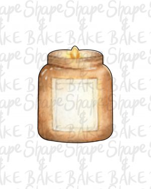 Candle cookie cutter