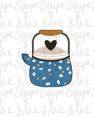 Handle teapot cookie cutter