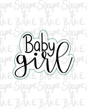 Baby Girl cookie cutter