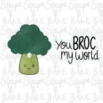 You Broc my world set cookie cutters (2 cutters)